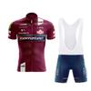 SGCIKER 2023 World Tour Team CORRATEC Purple Cycling Jersey Set,Summer Cycle Shirt MTB Bike Clothing Bib Short Kits 9D Gel Pad (4XL) view 1