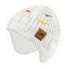 POXIMI Baby Boy Winter Hat Toddler Warm Beanie Girl Knit Hats with Earflap Kid Cute Earmuffs (D-White, 0-6Months) view 1