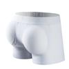 JOCKMAIL Mens Boxer Brief with Sponge Padding for Enhancing Buttocks Men Padded Panties White view 3