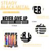 Goutoports Medal Holder Display Hanger Rack Frame for Sport Race Runner Sturdy Black Steel Metal Over 60 Medals Easy to Install-HOL30P view 2