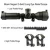 TACFUN 3-9x42 Long Eye Relief Scope w/Ring & M44 M91 30 Scout Mount for Mosin Nagant (Black) view 3