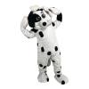Black And White Dog Cartoon Mascot Costume Adult Cosplay view 3