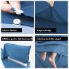 BREENHILL Sleeping Bag Liner,Camping Sheets & Travel Sheet, Hostels & Traveling Adult Sleep Sack for Backpacking, Hotels Lightweight Single & Double Camping Sleeping Bag Liners Blue view 3
