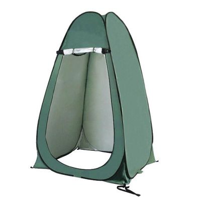 Camping Shower Tent Privacy Tent-pop-up Changing Room Portable Awning Outdoor Camping Hiking Beach Picnic Fishing Carrying Bag-Pontoon Boat Changing Room Pop Up Privacy Tent (Green)