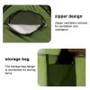 Camping Shower Tent Privacy Tent-pop-up Changing Room Portable Awning Outdoor Camping Hiking Beach Picnic Fishing Carrying Bag-Pontoon Boat Changing Room Pop Up Privacy Tent (Green) view 4
