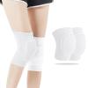 Volleyball Knee Pads, Soft Breathable Thick Sponge Youth Volleyball Knee Pads for Men Women Girls Knees Protective, Knee Pads for Volleyball Basketball Football Dance Workout Climbing etc Various Sports S (White) view 1