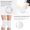 Volleyball Knee Pads, Soft Breathable Thick Sponge Youth Volleyball Knee Pads for Men Women Girls Knees Protective, Knee Pads for Volleyball Basketball Football Dance Workout Climbing etc Various Sports S (White) view 4