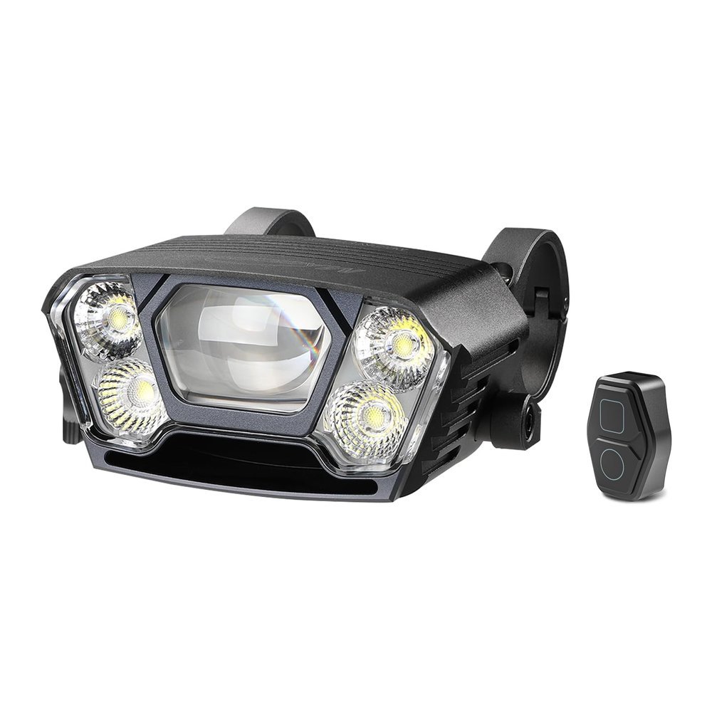Magicshine MONTEER 12000 Mountain Bike Light,IPX6 Waterproof 12000 Lumen Max Output,20,000mAh Type-C Battery Pack with Reverse Charging Ultimate MTB Light