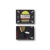 Happy Socks Foodie Design Sustainable Crew Sock Gift Box Sets- For Men and Women- Burger, Ice Cream, Picnic (US, Alpha, Small, Medium, Regular, Regular, 2-Pack Blast Off Burger Socks Gift Set) view 1
