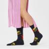Happy Socks Foodie Design Sustainable Crew Sock Gift Box Sets- For Men and Women- Burger, Ice Cream, Picnic (US, Alpha, Small, Medium, Regular, Regular, 2-Pack Blast Off Burger Socks Gift Set) view 2