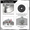 Billiard Table Leg Levelers, 4 Pcs Pool Table Leg Leveling Risers 5D with Adjustable Height, Robust Metal Table Leveling Feet for Billiard Tables, Ping-Pong Tables, Soccer Tables view 3