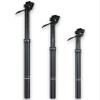 DJC Bike Dropper Seatpost 100mm 125mm 150mm Travel Manual Control Lever Height Adjustable Seatpost Cableless MTB Road Bike Hydraulic EXA Form Speedup (100mm Travel 27.2mm Diameter) view 1