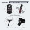 DJC Bike Dropper Seatpost 100mm 125mm 150mm Travel Manual Control Lever Height Adjustable Seatpost Cableless MTB Road Bike Hydraulic EXA Form Speedup (100mm Travel 27.2mm Diameter) view 4
