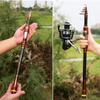 Portable Fishing Rod Fishing Rods and Reel Combos Porable Light Weight High Carbon Fiber Fishing Pole Baitcasting Rods for Saltwater & Freshwater Easy to Carry view 4
