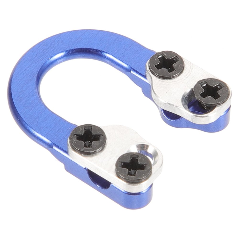 Sosoport 1set Release Shape Loop Durable Aluminum Buckle Accessory for Hunting Easy Installation Reduces Noise Improves Accuracy for Traditional Equipment