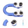 Sosoport 1set Release Shape Loop Durable Aluminum Buckle Accessory for Hunting Easy Installation Reduces Noise Improves Accuracy for Traditional Equipment view 2