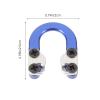 Sosoport 1set Release Shape Loop Durable Aluminum Buckle Accessory for Hunting Easy Installation Reduces Noise Improves Accuracy for Traditional Equipment view 4