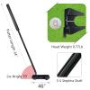 POSSOT Golf Putter for Man Right Hand, 304 Powder Metallurgy Stainless Steel, 34 Inch Black Colorful view 3