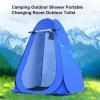 1-2 Person Pop-up Privacy Tent for Portable Toilet, Outdoor Portable Changing Room, Bathroom Tent, Cartoon Boat Changing Room, Outdoor Shower Room.Outdoor Waterproof Portable Locker Room (Green) view 3
