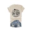 Day You Deserve Shirt Have The Day You Deserve Crop Top Have The Day You Deserve T-Shirt Plus Size Funny Graphic Tee Casual Loose Tops Plus Size 5XL Beige view 2
