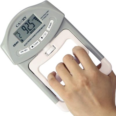 CAMRY Digital Hand Dynamometer Grip Strength Measurement Meter 198Lbs / 90Kgs Auto Capturing Electronic Hand Grip Power