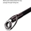 Portable Fishing Rod Telescopic Fishing Rod and Reel Combos with Carbon Fiber Fishing Pole Baitcasting Rods for Travel Saltwater and Freshwater Easy to Carry view 3