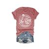 Day You Deserve Shirt Have The Day You Deserve Crop Top Have The Day You Deserve T-Shirt Plus Size Funny Graphic Tee Casual Loose Tops Plus Size 5XL Dusty Rose view 2