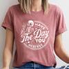 Day You Deserve Shirt Have The Day You Deserve Crop Top Have The Day You Deserve T-Shirt Plus Size Funny Graphic Tee Casual Loose Tops Plus Size 5XL Dusty Rose view 3