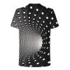 T Shirts for Men 2023 Light Weight Crew Neck Short Sleeve Summer Shirt Casual Loose Short Sleeve 3D Print Shirts Work Tops Black 5X view 2