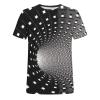 T Shirts for Men 2023 Light Weight Crew Neck Short Sleeve Summer Shirt Casual Loose Short Sleeve 3D Print Shirts Work Tops Black 5X view 4