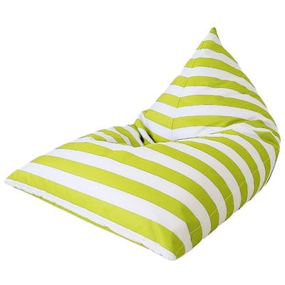 Floating Bean Bag for Pool,Outdoor Bean Bag Pouf Cover No Filler Garden Beach Swimming Pool Puff Pillow Sac Camping Chaise Lounge Waterproof Frameless (Color : Light Green, Size : 90x140cm-pouf Cove