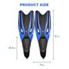 YIORYO Professional Adult Flexible Comfort TPR Non-Slip Swimming Diving Fins Rubber Snorkeling Swim Flippers Water Sports Beach Shoes (Size : Small) view 2