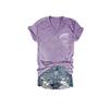 Errbody at The Lake Getting Tipsy Tshirt Errbody at The Lake Gettin Tipsy Shirt Errbody On The Boat Getting Tipsy Fun Saying Tee Casual Tshirts Funny V Neck Tops Purple view 2