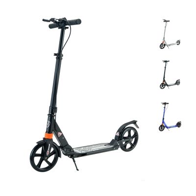 GLDDFDG Folding Kick Scooter for Kids,Teens,Adult Max Load 220 LBS,8IN Big Wheels,Anti-Slip Rubber Grips,Dual Shock-Absorbing,Extra-Wide Deck,Dual-Brake System,Lightweight Durable All-Aluminum Frame S