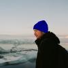 ZOORON 1&2 Packs Beanie for Men Women Men's Beanie Hat Acrylic Knit Cuff Beanie Cap Slouchy Knit Skull Cap Warm Winter hat Bright Blue view 2