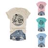 Have The Day You Deserve Crop Top Have The Day You Deserve Tank Have The Day You Deserve Tank Womens Casual Tshirts Funny Crewneck Skeleton Graphic Tee Aqua view 1