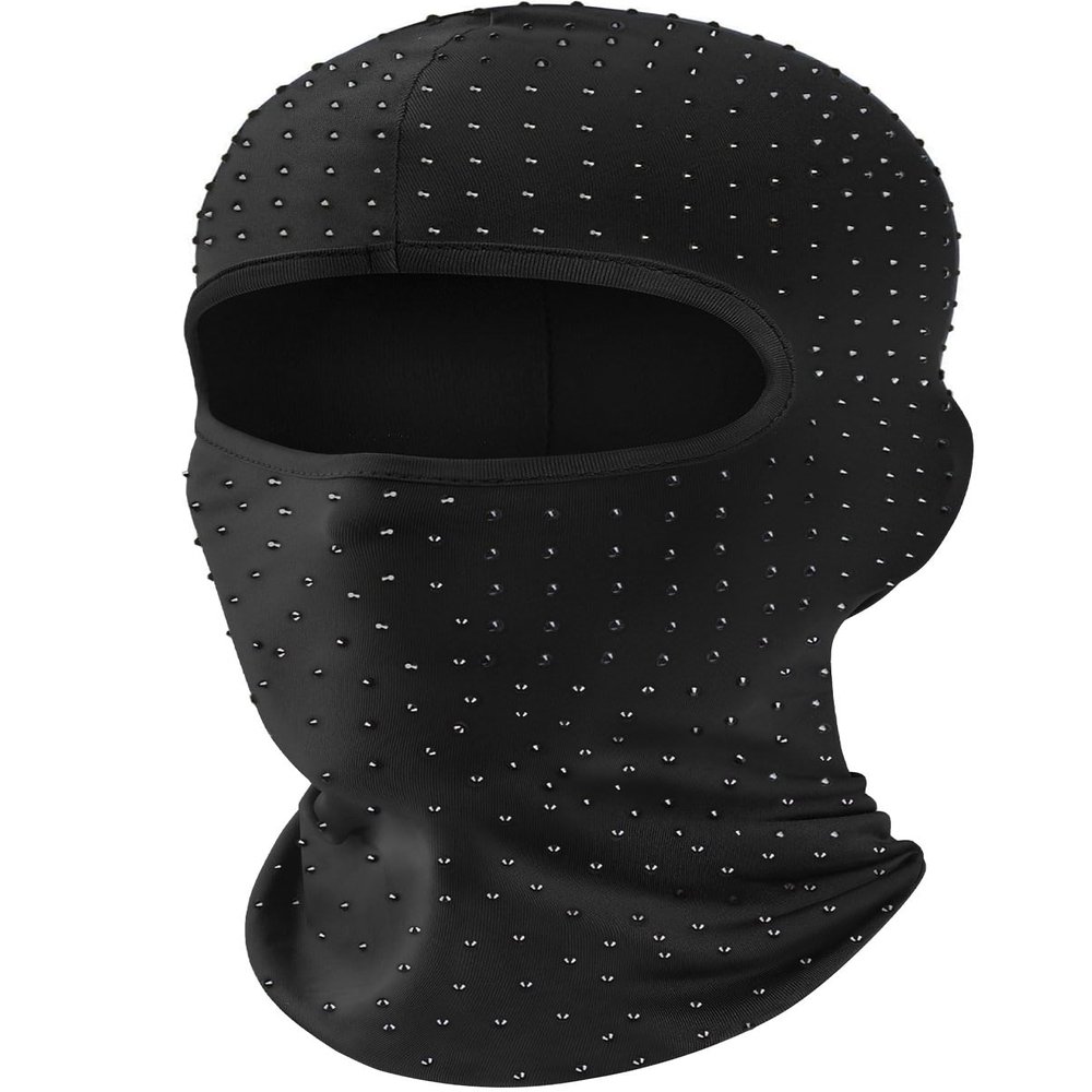 Fuinloth Balaclava Ski Mask, Motorcycle UV Protector Scarf, Summer Cooling Neck Gaiter for Men/Women Diamond