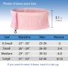 Adorila Slim Running Belt, Hidden Running Belt Fanny Pack for Men Women, Travel Running Waist Belt for Money and Passport (Pink, Medium) view 2