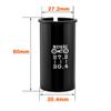 CYSKY Bike SeatPost Adapter Shim 27.2mm to 30.4mm, 60mm Length Bicycle Seat Post Tube Adapter, Seatpost Reducing Sleeve Shim for Mountain Bike, Road Bike, MTB, BMX view 2