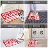 Backyard Bar Decor Keep Gate Closed Noter What The Dog Say Rug Shoe Mat Large Welcome Mats for Front Door (Size : 50X80CM) view 2