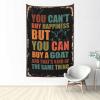 Abipuir Bedroom Door Decorations You Can't Buy Happiness But You Can Buy A Goats Tapestry Bed Room Decorations Stuff for Your Room (Size : 75X100CM) view 1