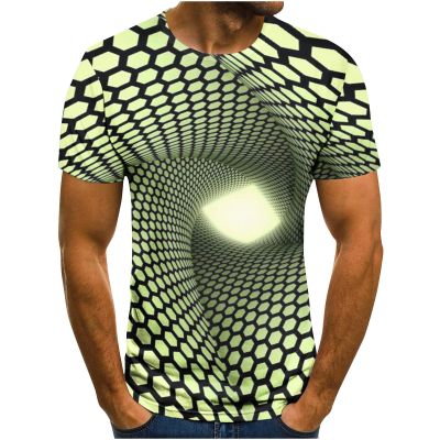 T Shirts for Men Graphic 3D Print Short Sleeve Summer Shirt Casual Stylish Crewneck Work Pullover Shirt Going Out Polo Shirt for Men Green M