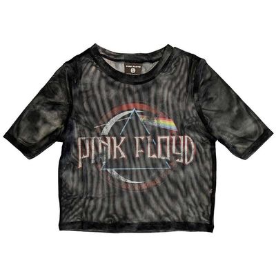 Pink Floyd Vintage Dark Side of The Moon Seal Junior Top X-Small Black