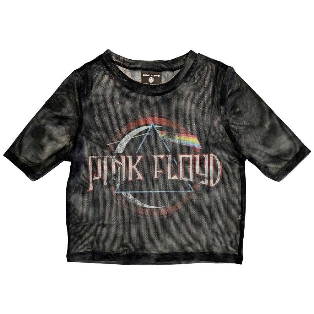 Pink Floyd Vintage Dark Side of The Moon Seal Junior Top X-Small Black