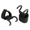 BESPORTBLE Pair Gloves for Gym Training Lifting Grip Weight Lifting Hook Dumbbel Hook up Handguard Booster Fitness Black Gym Training Wrist Strap view 1