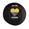 Cute Colombia Flag Bucket Hats Summer Travel Beach Sun Hat Outdoor Colombian Cap Unisex Women Men view 4