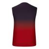 Hawaiian Shirts for Men 2023 Classic Fit Crew Neck Sleeveless Gradient Color Tank Tops Summer Causal Muscle Shirt Hawaiian Shirt for Men Cotton Red M view 3