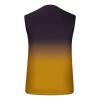 Hawaiian Shirts for Men 2023 Classic Fit Crew Neck Sleeveless Gradient Color Tank Tops Summer Causal Muscle Shirt Mens Hawaiian Shirts Yellow M view 3