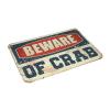 Backyard Bar Decor Beware of Crab Rug Shoe Mat Large Welcome Mats for Front Door (Size : 65X90CM) view 3