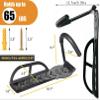 AceTaken Eletric Scooter Rack Wall Mount,Scooter Hangers for Indoor,Garage,Shed, Vertical Hook Holder for Bike,Electric Scooter,Kid Scooter, Heavy Duty Holds Up to 60 lbs-2pcs view 2